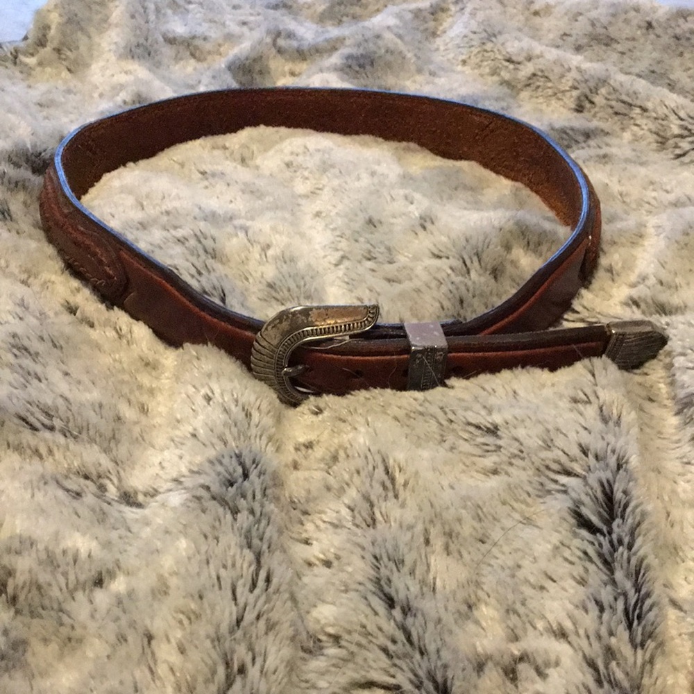 Vintage L.L. Bean Leather Belt
